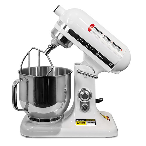 极速永强多功能静音家用7L小型厨师机鲜奶机搅拌机V揉面和面机直