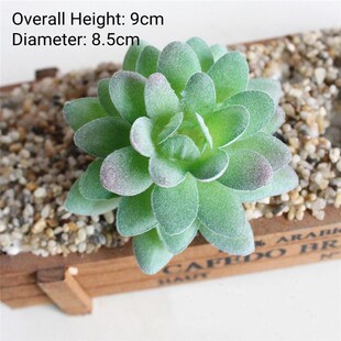 极速Green Floicking Artificial Succulents Plants Home Garden