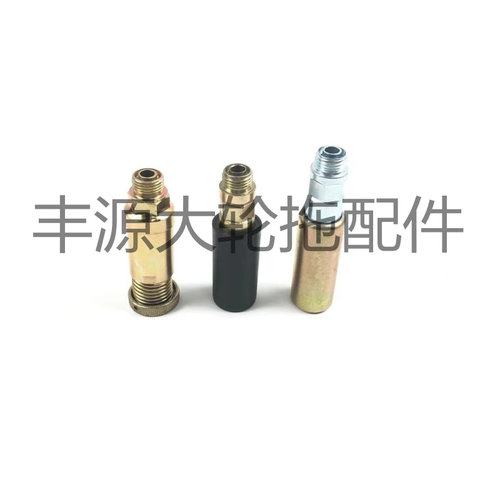 极速拖拉机通用型l拖拉机农机配件手压泵带弹簧新款加长输油泵头