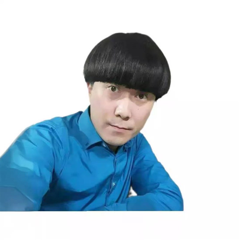 速发蘑菇头假发男短发新款男士韩版帅气锅盖头个性非主流时尚假发