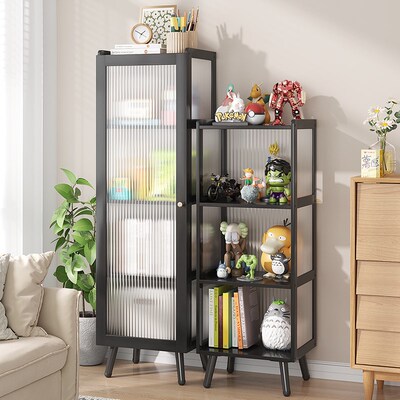 新品置物架e厨房落地卧室梯形货架多层零食书架浴室卫生间收纳储