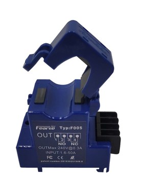 极速f005交流常开常闭双组电流互感器感应M继电器干接点开关量信