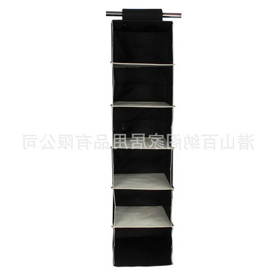 Closet Clo woven Mount 极速Non Tim ShelDf Hanging Organizer6