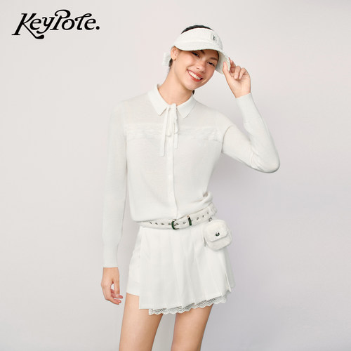 KeypoteGolf女士高尔夫针织开衫