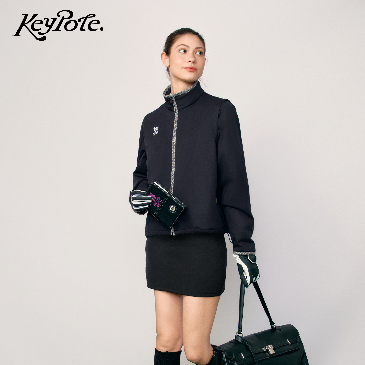 KeypoteGolf女士高尔夫棉服外套