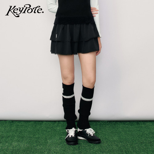 KeypoteGolf女士高尔夫百褶短裙