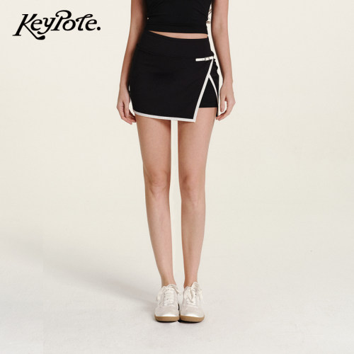 KeypoteGolf高尔夫畔扣包臀裙女