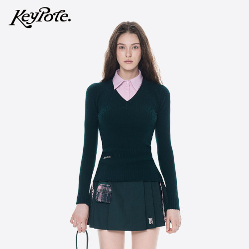 KeypoteGolf高尔夫针织polo衫女