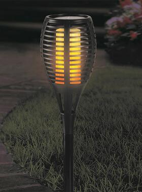 亚马逊跨境 96LED太阳能火焰灯火把灯庭院景观灯 SL9017