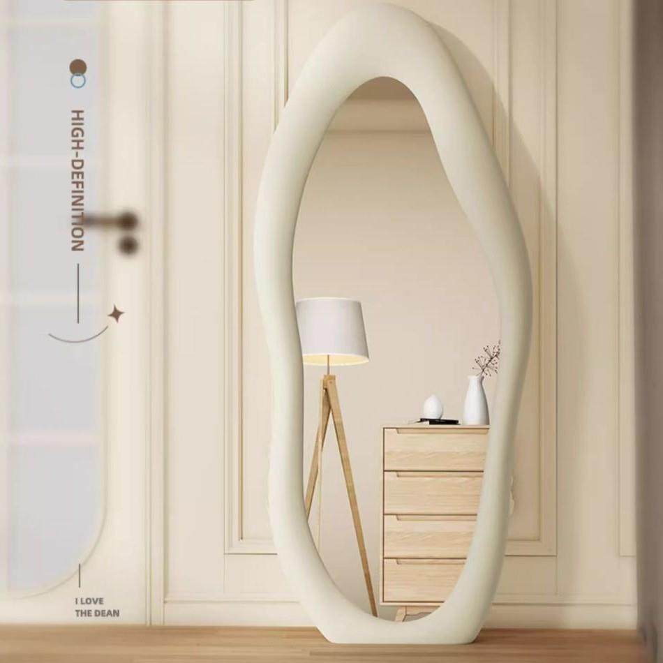 法式复古全身镜服装店试衣镜轻奢风穿衣镜网红落地镜家用入户镜子,电子元器件市场,其它元器件,淘宝优惠券,粉丝福利购,淘宝优惠卷