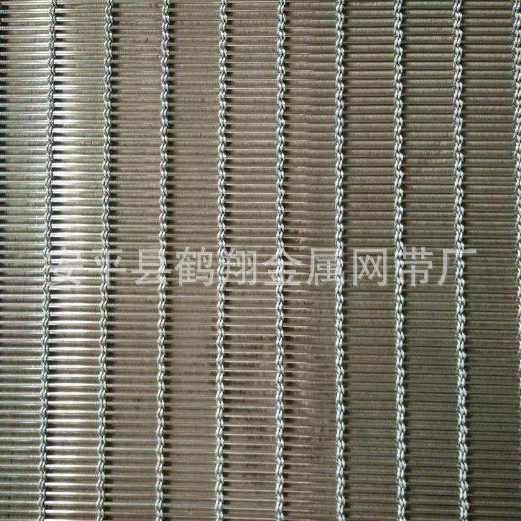 钢丝绳编织动物笼舍网 动物园用不锈钢金属绳网卡扣绳网