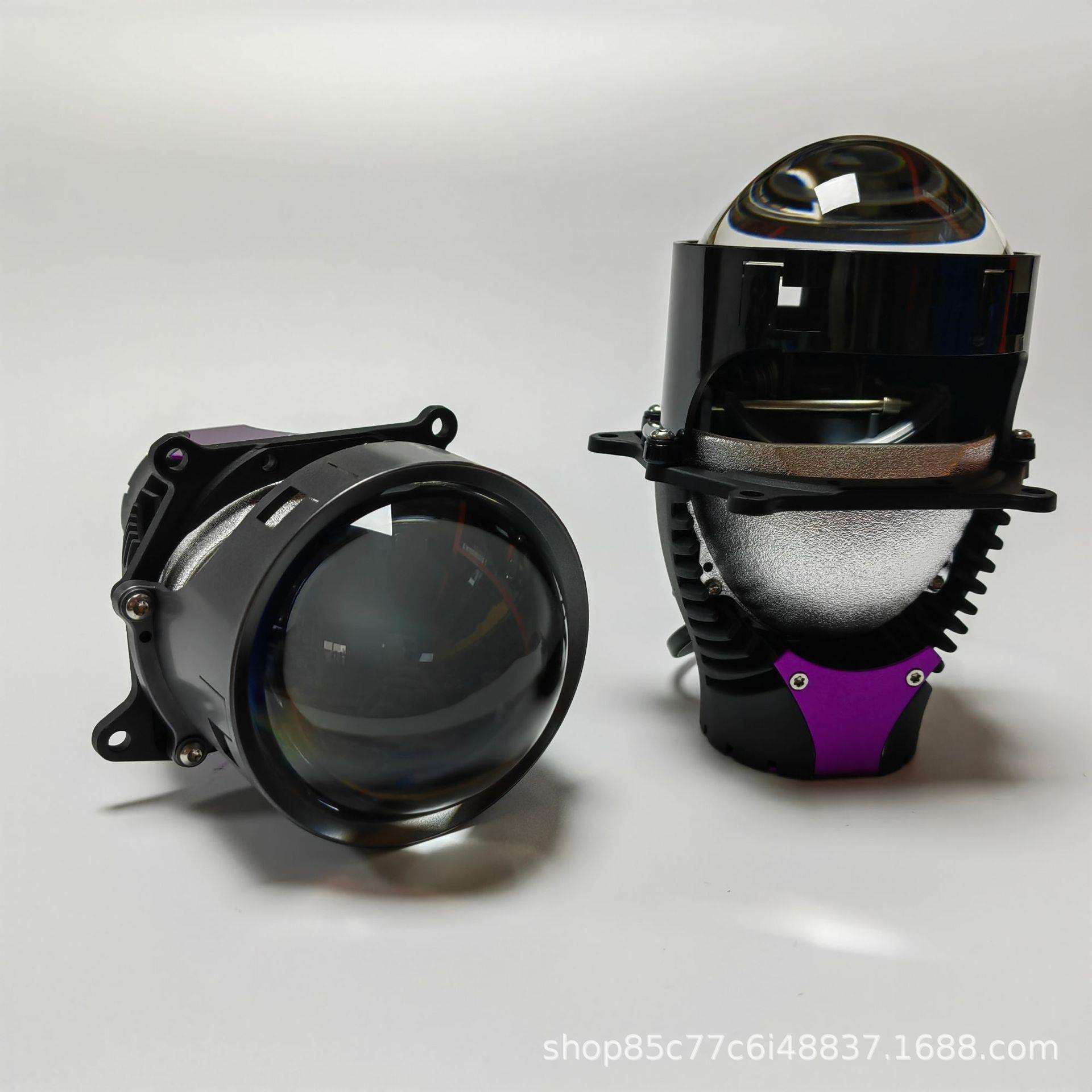 汽车D1SD3SLED双光透镜自带解码D系氙气大灯改装LED双光透镜大灯