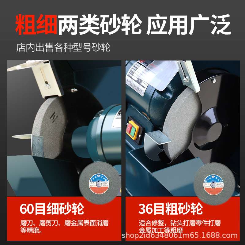 吸尘环保式砂轮机M3325工业级抛光除尘打磨机沙轮机防尘式砂轮机