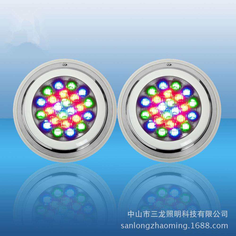 9w12w15w18w24w30w33w35w40w45瓦 LED泳池灯 水下灯 不锈钢水底灯