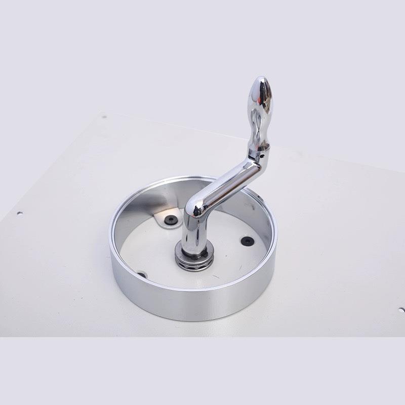 房车升降桌配件 拖车榻榻米桌腿圆盘盖子 摇柄摇杆摇把升降杆