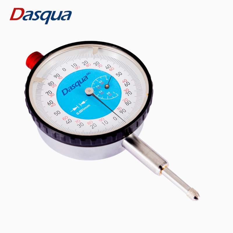 达时科精密千分表百分表高精度工业级指针指示0-1mm0.001防水校表