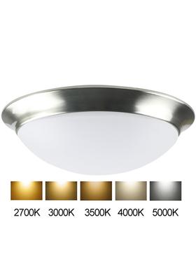 沃比特现代热销电镀/黑色LED吸顶灯2700K-5000K五色温LED室内灯