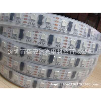 LPD8806白板60像素一米灯条 5V 5050RGB灯带