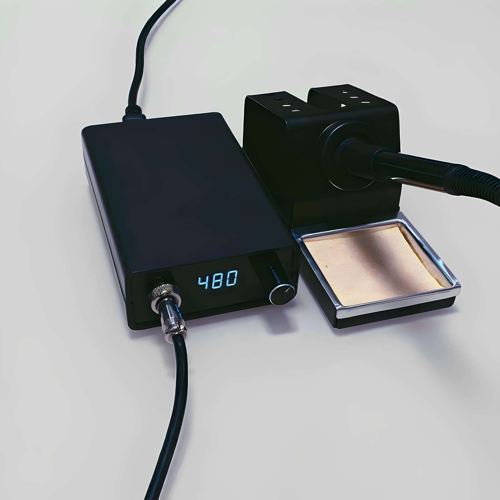 白菜白光T12电烙铁 焊台便携式 数显恒温焊台自动休眠大功率维修