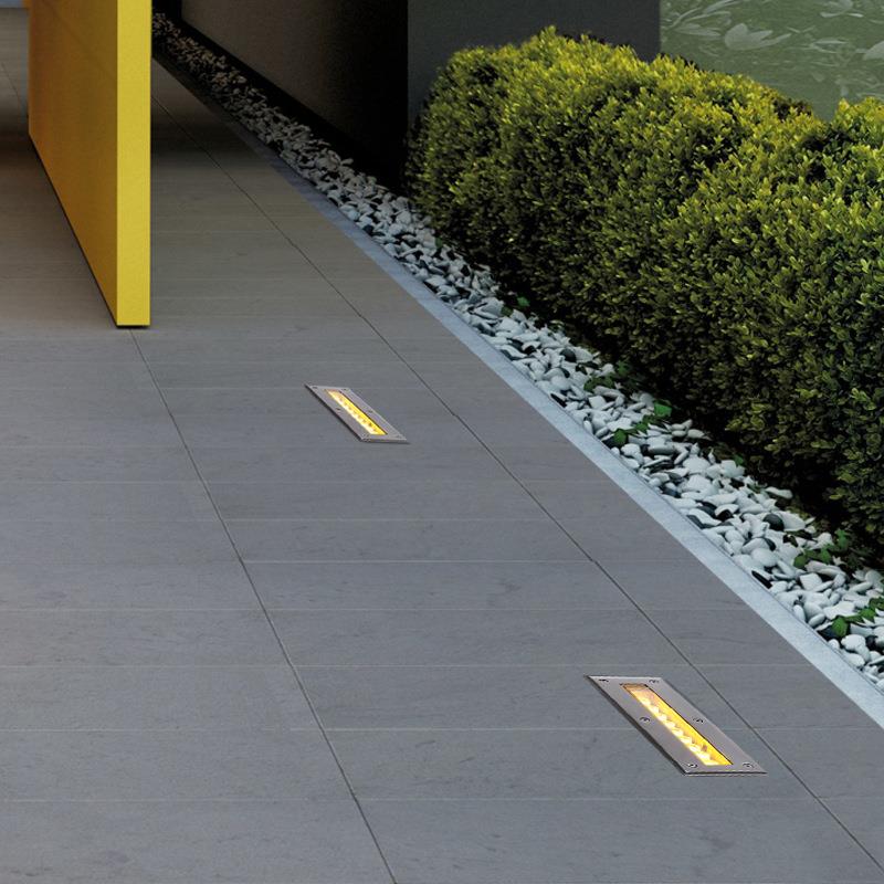 0-10V可调光 led长条地埋灯条形户外防水室外嵌入式过道不锈钢