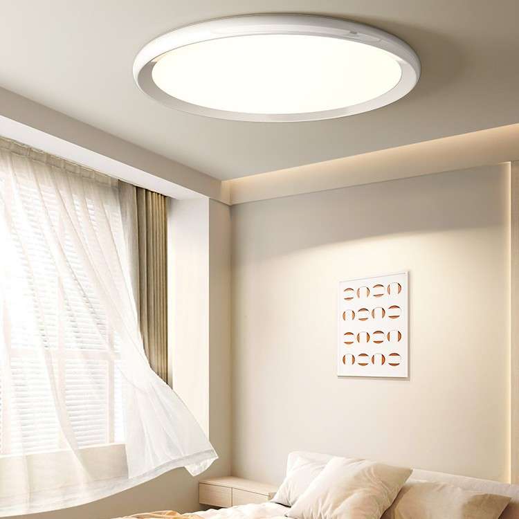 卧室灯现代简约全光谱护眼奶油风吸顶灯主卧室房间灯具