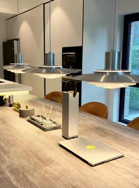 北欧吊灯现代简约吧台餐厅灯铝材多层灯具设计师风格创意飞碟吊灯