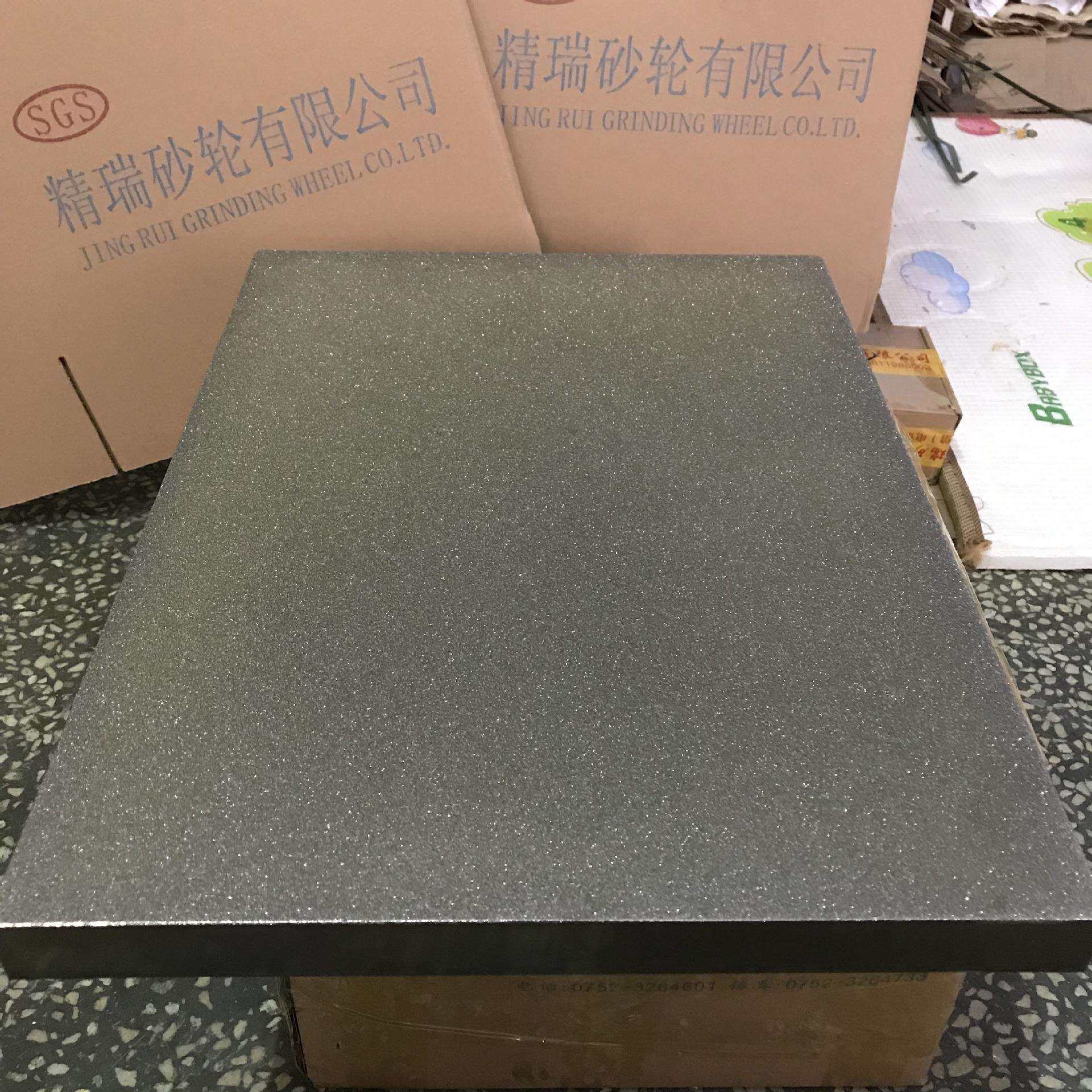 端面超硬磨盘大砂轮适合金属工件粗磨精磨和抛光平面研磨倒角纹理