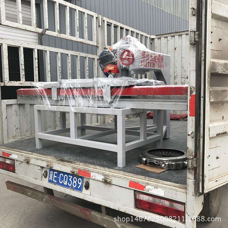 介绍多功能瓷砖切割切石机 小型切瓷砖机 倒角手动瓷砖磨边机