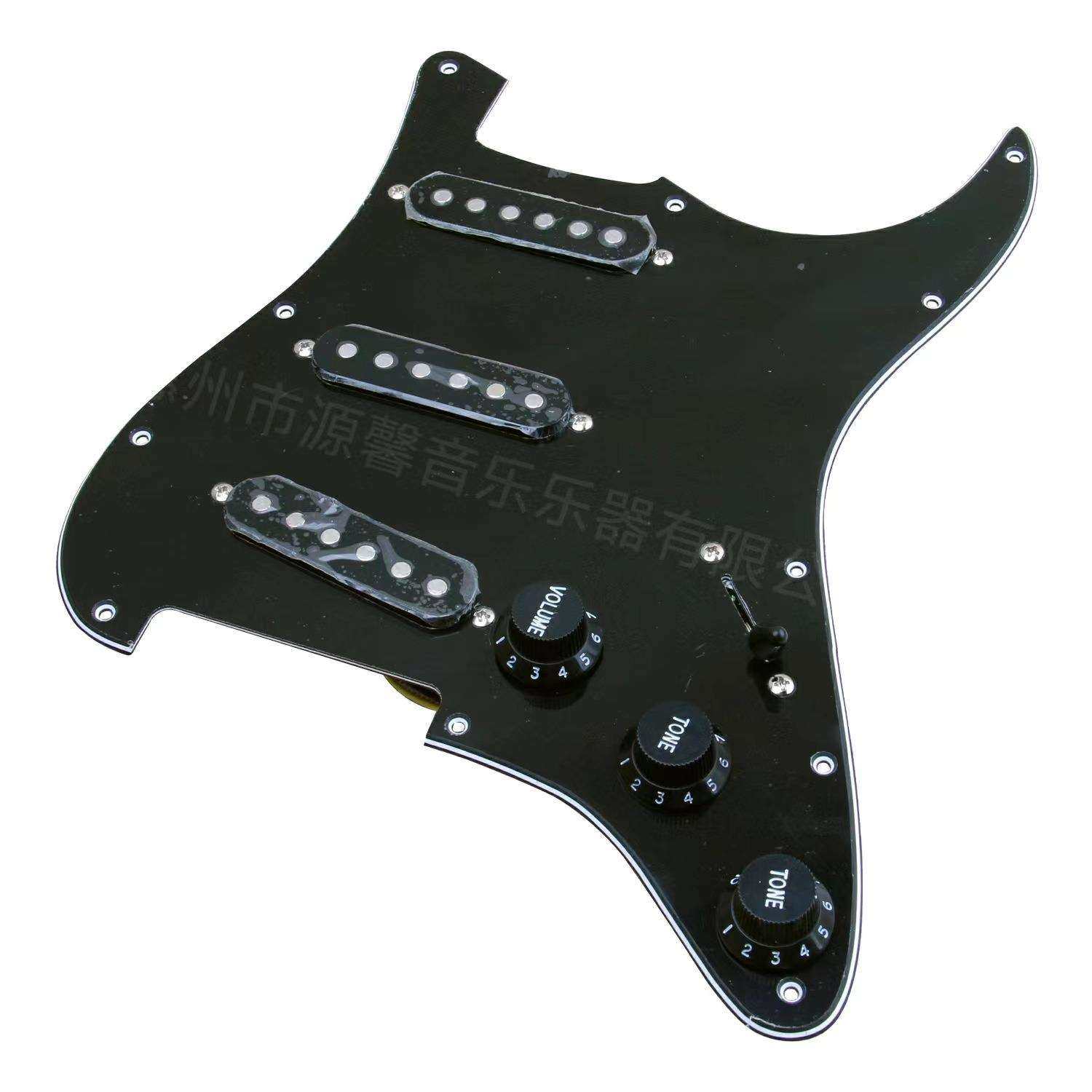 源馨厂家ST单单单拾音器黑色面板拾音器均衡器厂家