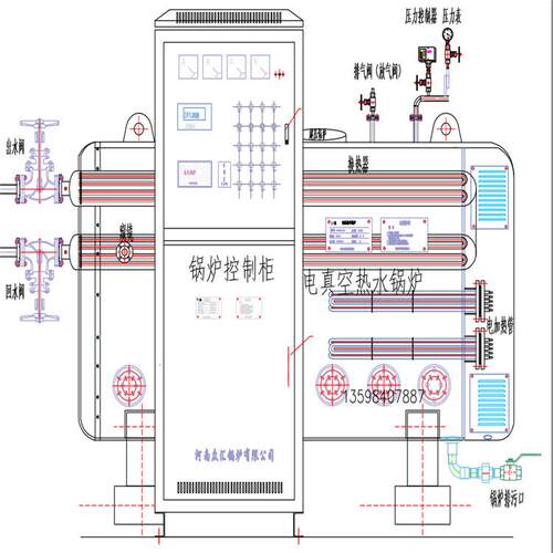 蓄热水箱加热太阳能电热水锅炉循环供暖锅炉 300KW电锅炉
