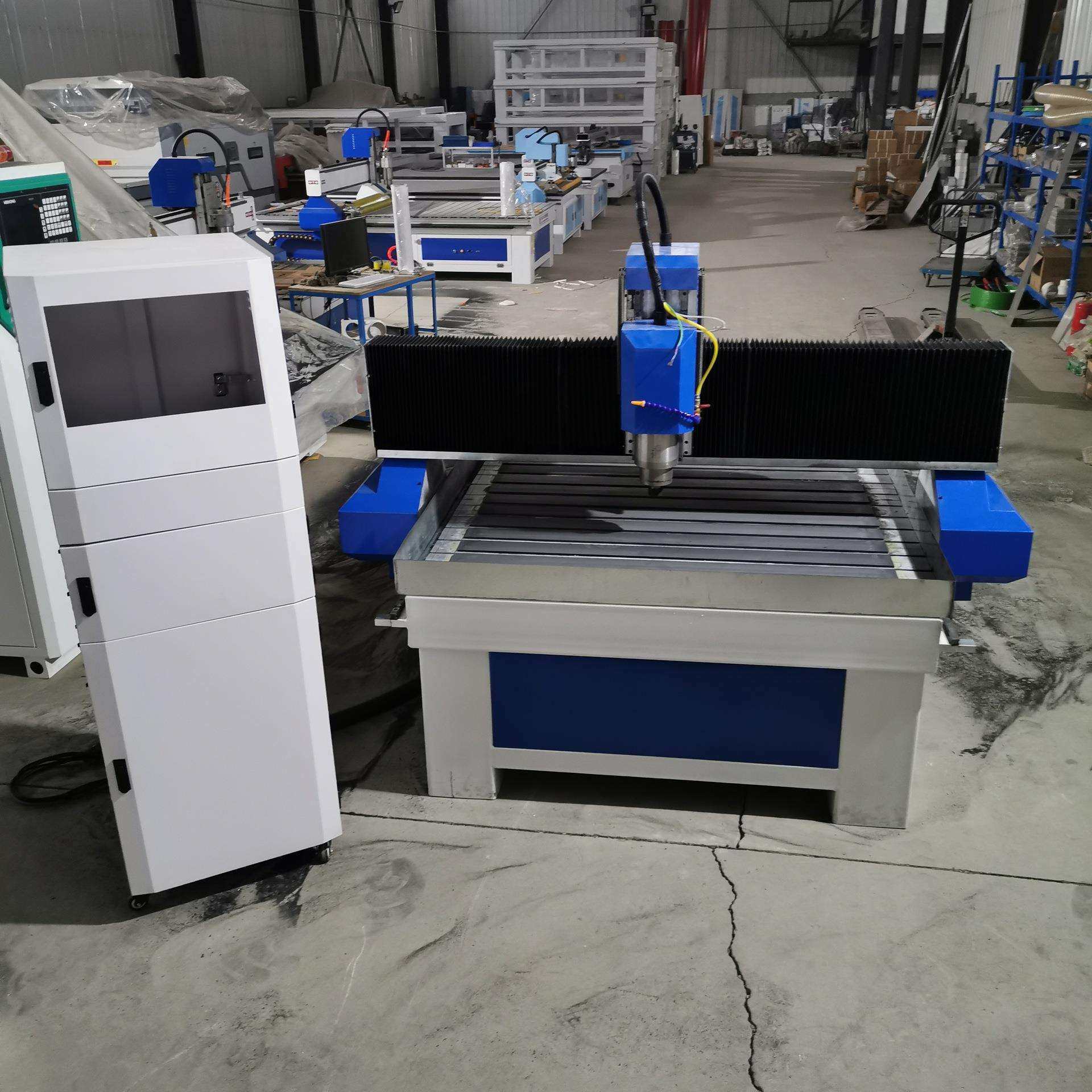 全自动数控石材切割机平面立体石材金属雕刻 墓碑铝板雕刻切割机