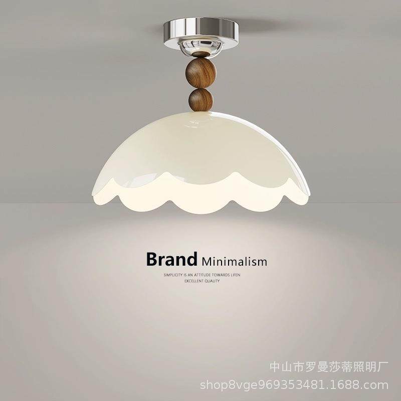 2025年新款蛋壳法式中古风卧室吊灯创意吸顶灯奶油风主卧房间灯具,金属材料及制品,金属加工件/五金加工件,淘宝优惠券,粉丝福利购,淘宝优惠卷