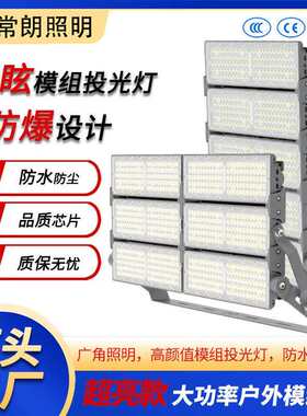 路灯广场码头足球场大灯户外防水100W-1200W广场高杆照明灯球场灯