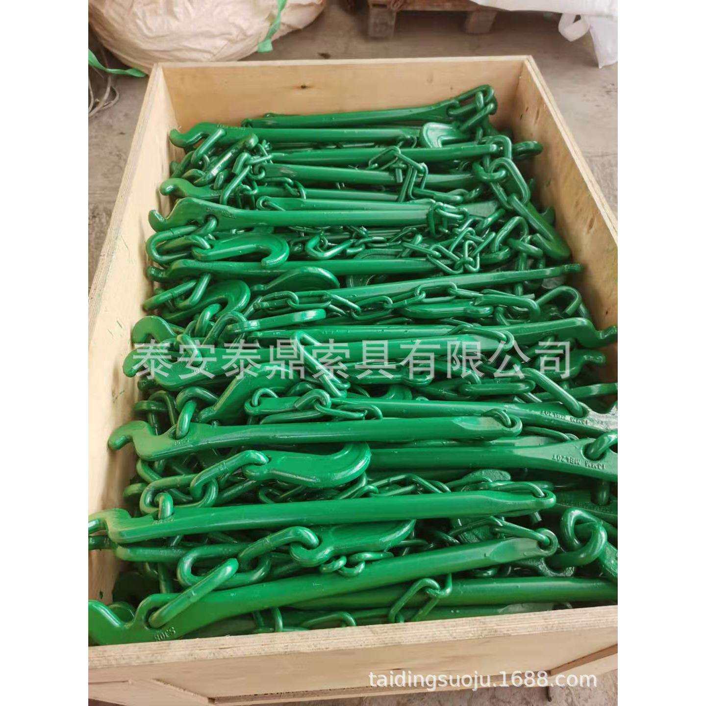 捆扎链条收紧器 拉紧器 捆扎杆横担钩捆绑链条拉紧器厂家直销