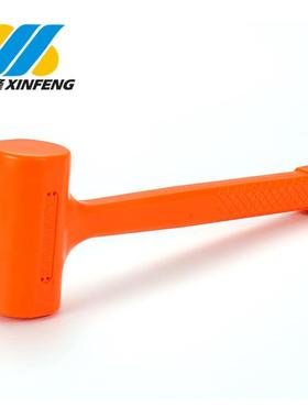 0.5-6LB橙色橡胶无弹力安装锤 一体锤可定牌