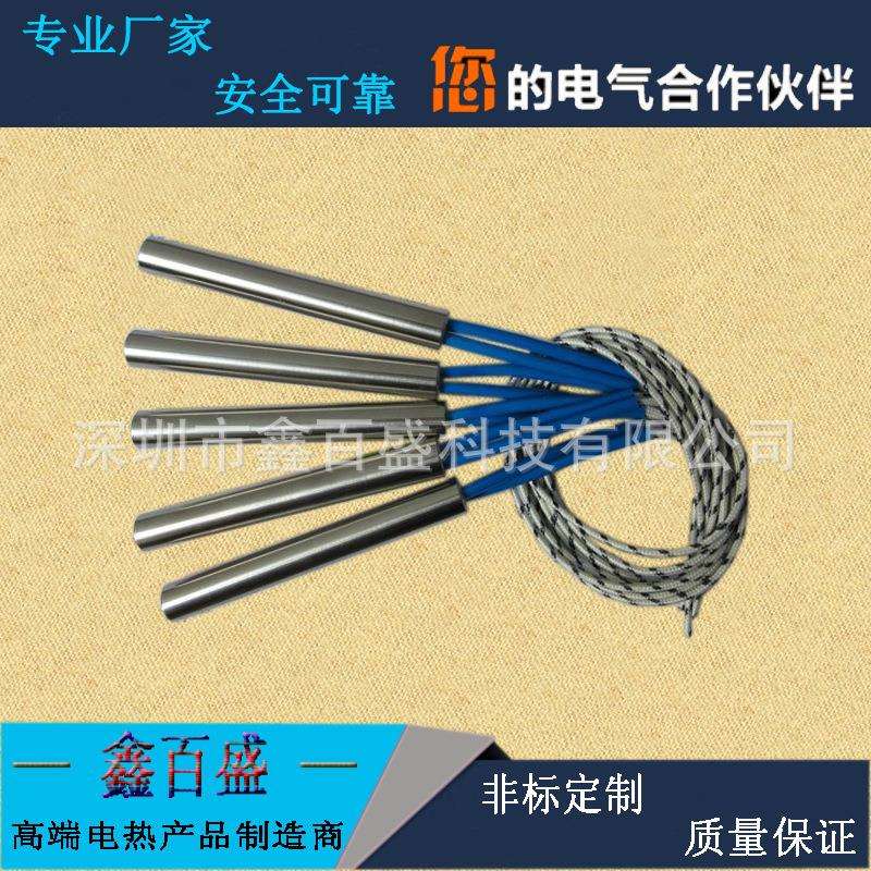 厂家直销内出线高温发热管 高功率模具干烧加热棒 耐温1200度
