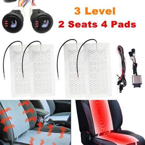 汽车加热坐垫冬季座椅保暖车载电热12v座垫自动断电速热车用冬天