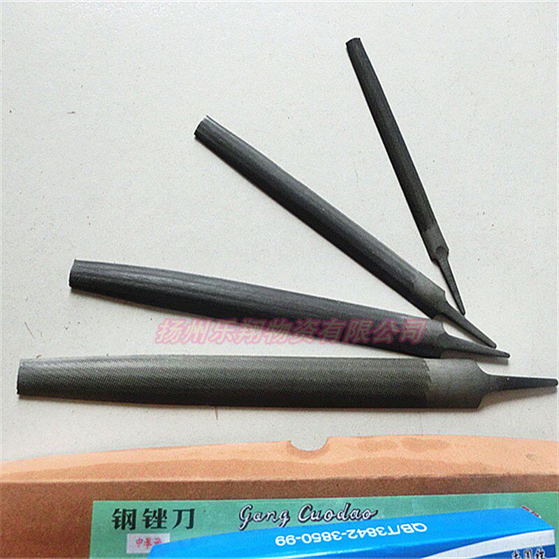 热销锉刀3 4 6 8 10 12 14寸平板锉I 半圆 尖扁锉中/粗齿 木工锉