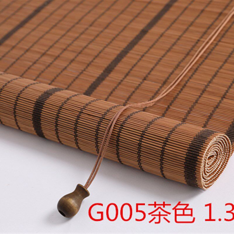 极速Ancient gstyle retro silk dbamboo curDtain partition fix