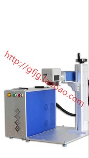 机柜FI 光纤激光打标机机架支架5G50mm高升降打码 极速桌面式 便携式