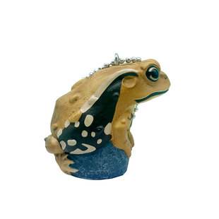 极速现货 Qualia 日本青蛙蟾蜍C树蛙雨蛙 圆滚滚系列 迷你挂件扭