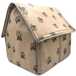 极速Foldable Pet Dnog House Foldable Winter Warm Pet Kennel