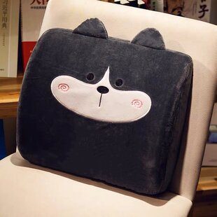 chair foam 极速Office cushion seat memory pad lumbar waisGtT