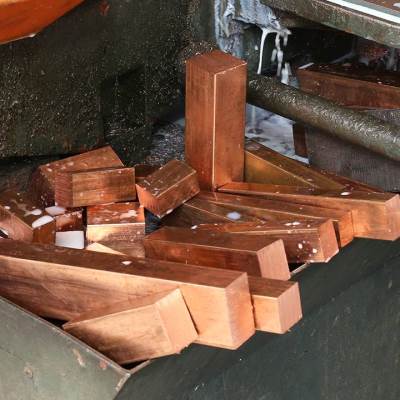 极速新品C11d00红铜紫铜圆x棒 紫铜板紫铜条扁方 红铜块红铜棒导