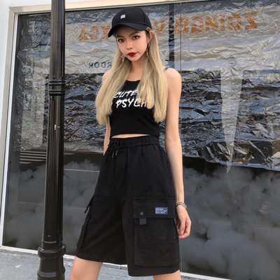 极速shorts women pantalones donna bikerJ setwaer booty vetem