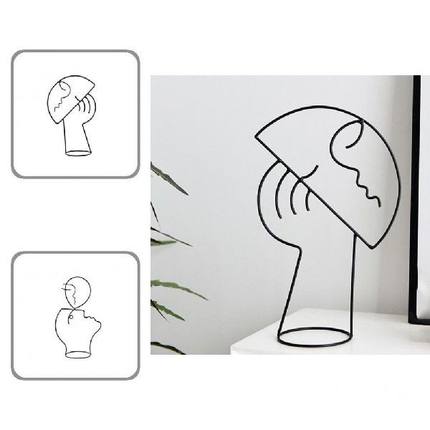 极速Abstract Figurines Rust-free DNordic Style Stylish Face