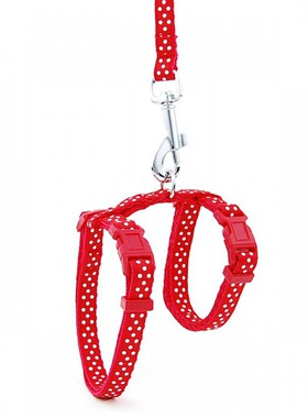 极速Cat Dog Collar Harness Leash AdjustablMe Nylon Pet Tract