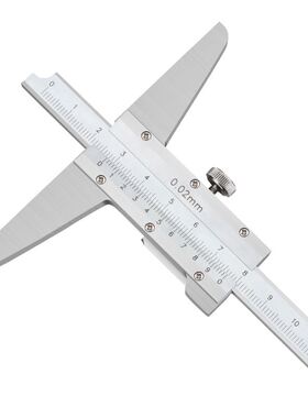 极速。深度卡尺不锈钢游标深度尺深度台阶测量0-150P-200-300mm包