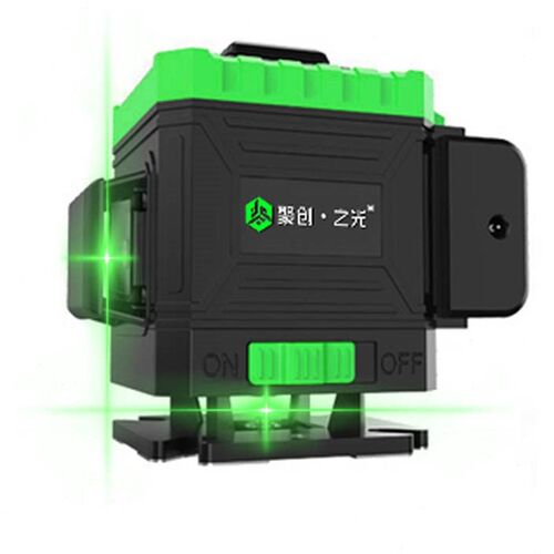 极速。聚创红外线k水平仪绿光12高精度强光细线蓝光16线激光室外