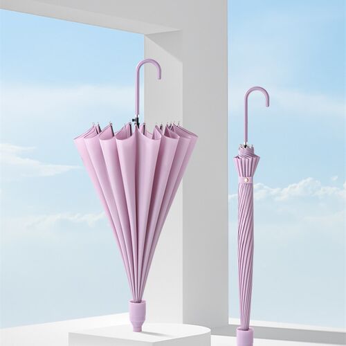 极速长柄雨伞带伞套防水套女晴雨两用直杆男士抗R风自动大号套车